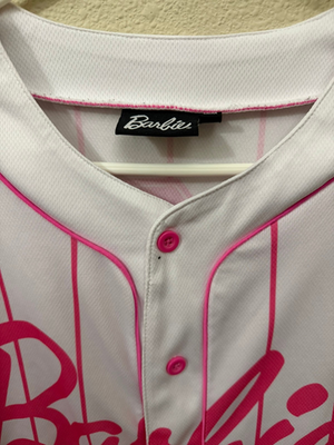 Barbie Icon '59 Size Small Striped Baseball Jersey Women's