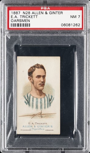 1887 N28 Allen & Ginter #47 E.A. Trickett