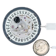 24 jewels Automatic Watch Movement Watch Stem Crown Date at 6 For NH35A