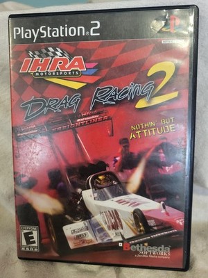 IHRA Motorsports Drag Racing 2 (Sony PlayStation 2 PS2) Tested - Free Shipping