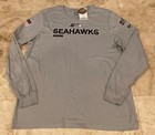 TheNiketeeMen's XL Seattle Seahawks Salute To Service Long Sleeve T-Shirt- Gray