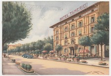 MONTECATINI TERME - PISTOIA - HOTEL TAMERICI E PRINCIPE - ILL. MUSSO -40236-