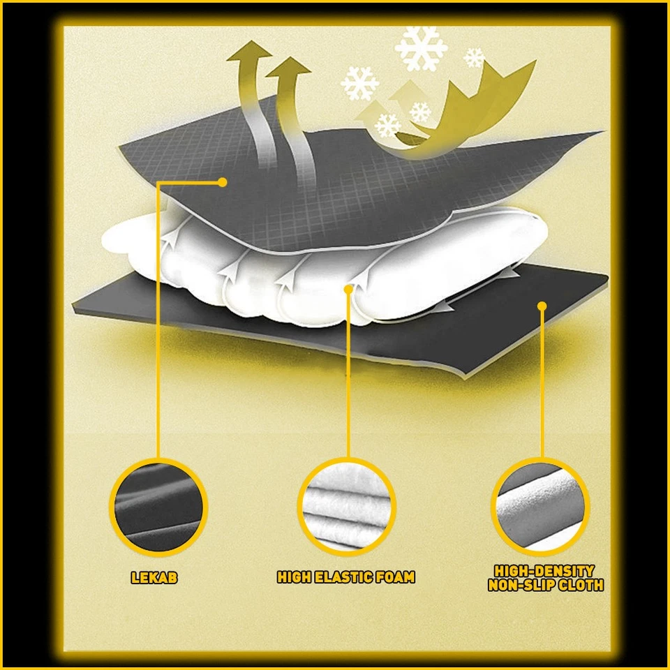 Funda Seathion Universal 3D Comodidad Gel Antigolpes Almohadilla Alfombrilla Lycra Foto 4 de 4