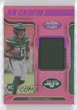 2022 Certified New Generation Jerseys Mirror Pink /299 Breece Hall #NGJ-BH fm0