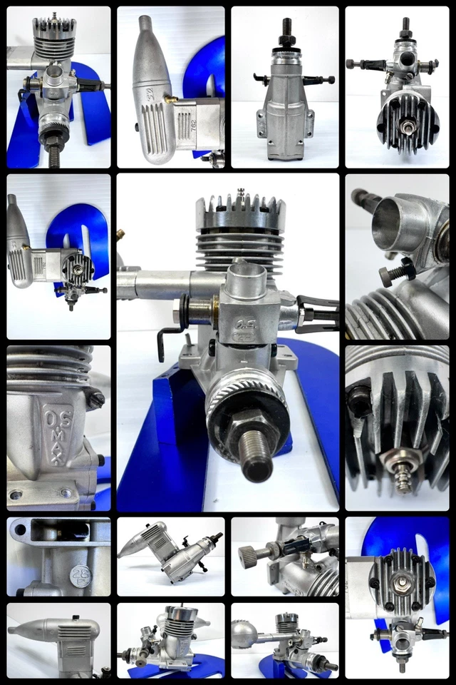 O.S. Max 28F Engine Airplane Version Very Rare Excellent Condition/CompresN SM42 - Image 2 of 4