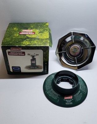 Vintage 2003 Coleman Matchlight Propane Stove 10,000 BTU 1 Burner Model #5431A