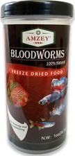 Blood Worms 1 oz -100 Natural Freeze Dried - 1 Ounce Pack of 1