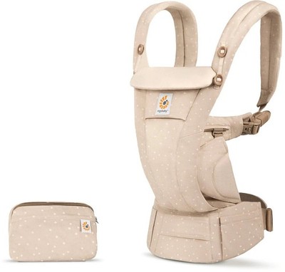 Ergobaby Omni Dream - Natural Dots Baby Carrier All Carry Positions Soft Touch