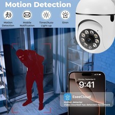 Pack Wireless 5G WiFi 1080P Security Camera System Smart Outdoor Night Vision 4