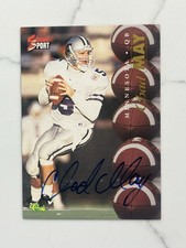 1995 Classic 5 Sport Chad May Auto Kansas State Wildcats Football Card