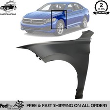 New Front Left Driver Side Fender Assembly For 2019-2023 Volkswagen Jetta New Front Left Driver Side Fender Assembly For 2019-2023 Volkswagen Jetta