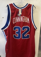 Mitchell & Ness Cunningham Philadelphia 76ers Hardwood Classics Jersey 52 DS26