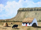 Benbulben Mountain Sligo 16x12 Original Impressionist Irish Landscape Painting