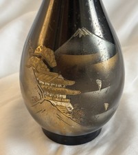 古董黄铜日本花瓶1900-1940 | eBay