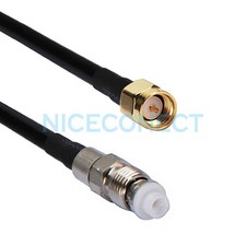 SMA Male to FME Female Antenna Extension Connector RF Pigtail RG58 Coax Cable