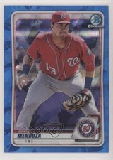 2020 Bowman Chrome Sapphire Edition Drew Mendoza #BCP-71 pk3