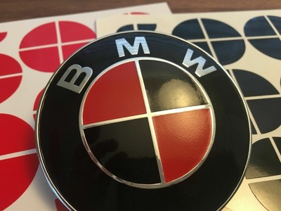GLOSSY RED AND BLACK Full Set Vinyl Stickers with Overlay