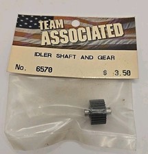 Team Associated Idler Shaft and Gear RC10 Buggy RC10T Rc10gt USA Made 6570