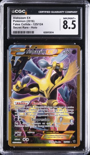 Alakazam-EX graded CGC 8.5 for sale on eBay