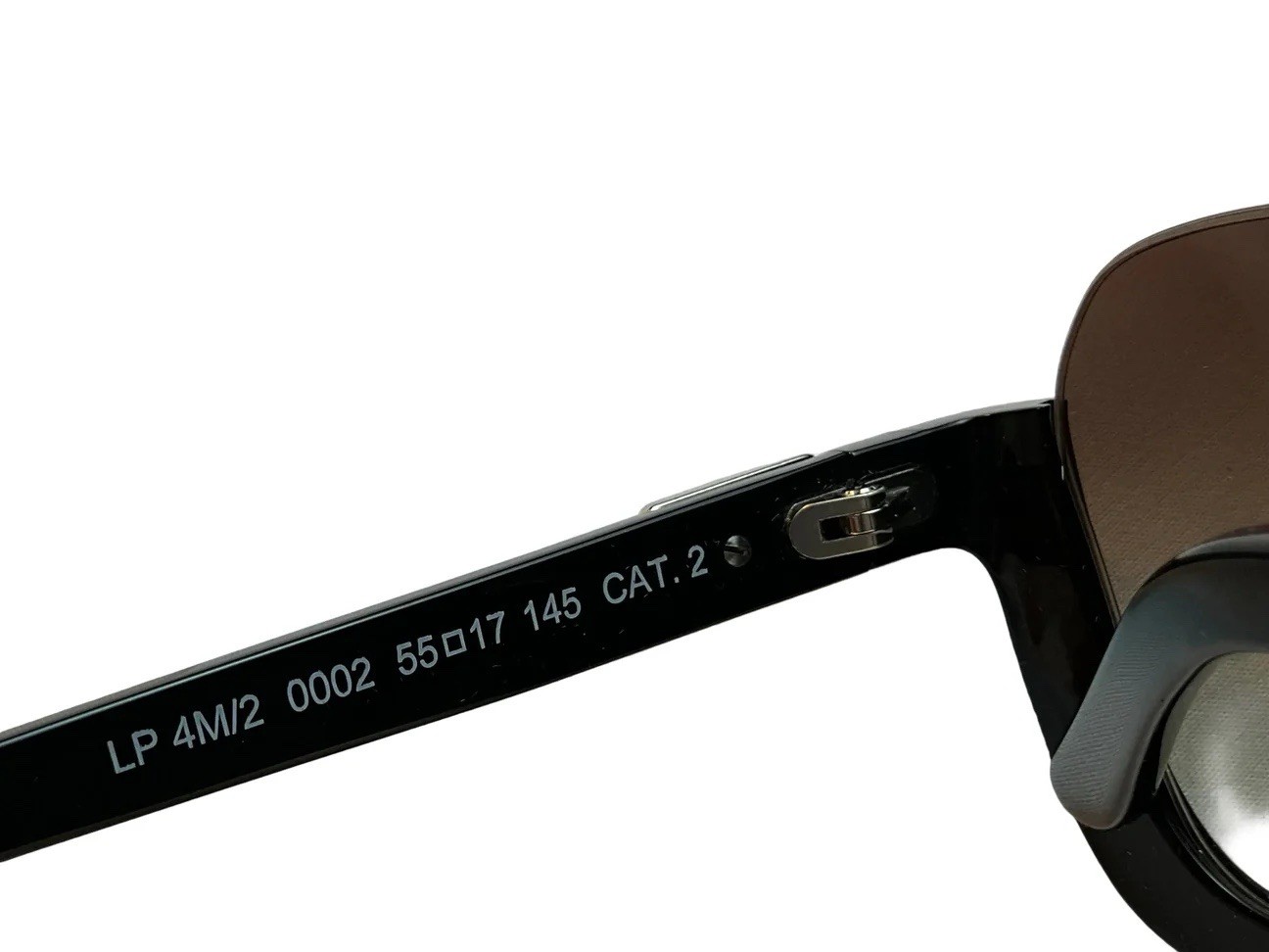 LA PERLA HALF FRAMES BLACK SUNGLASSES - image 6