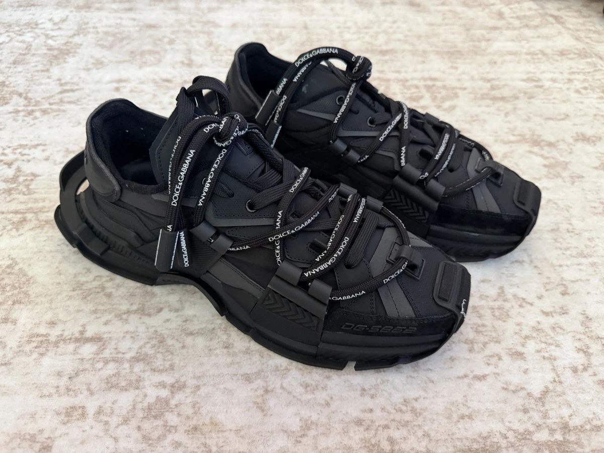 Dolce&Gabbana Black Solid Casual Shoes for Men for sale | eBay