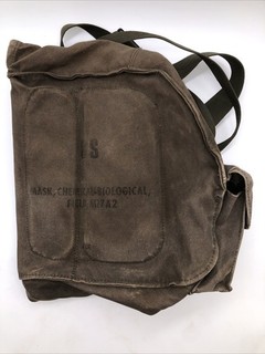 US Army Mask Chemical Biological Field Mask Bag M17A2