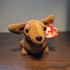 TY 1995 The Beanie Babies Collection Weenie Style 4013 7/20/1995 Tags In-Tact 