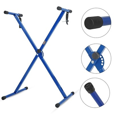 #ad 5 Core Keyboard Stand Adjustable Professional Metal Electric for 49 61 76 Key $16.43