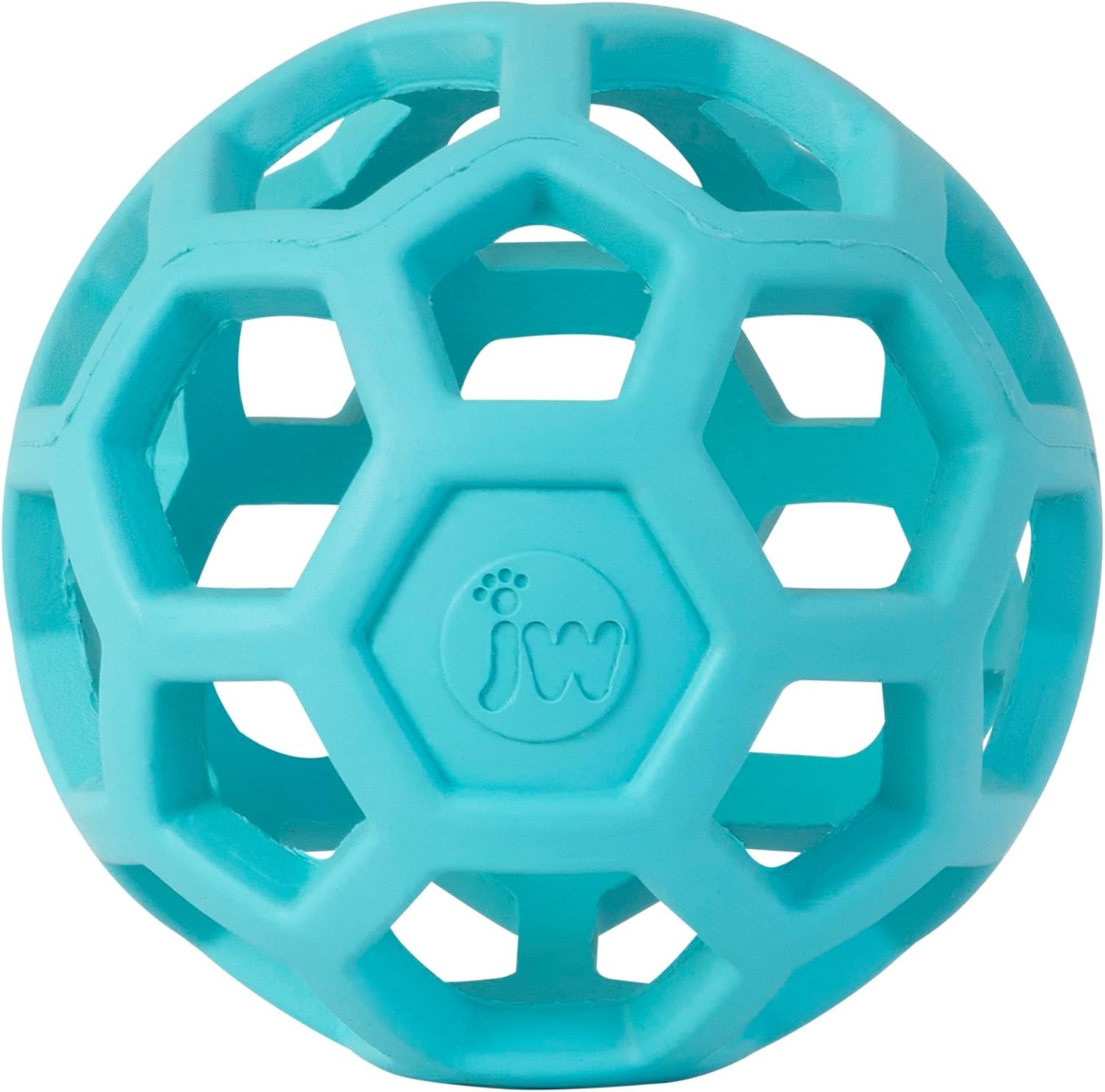 JW Pet Hol-ee Roller Rubber Dog Toy - Small (3" Diameter) Bl