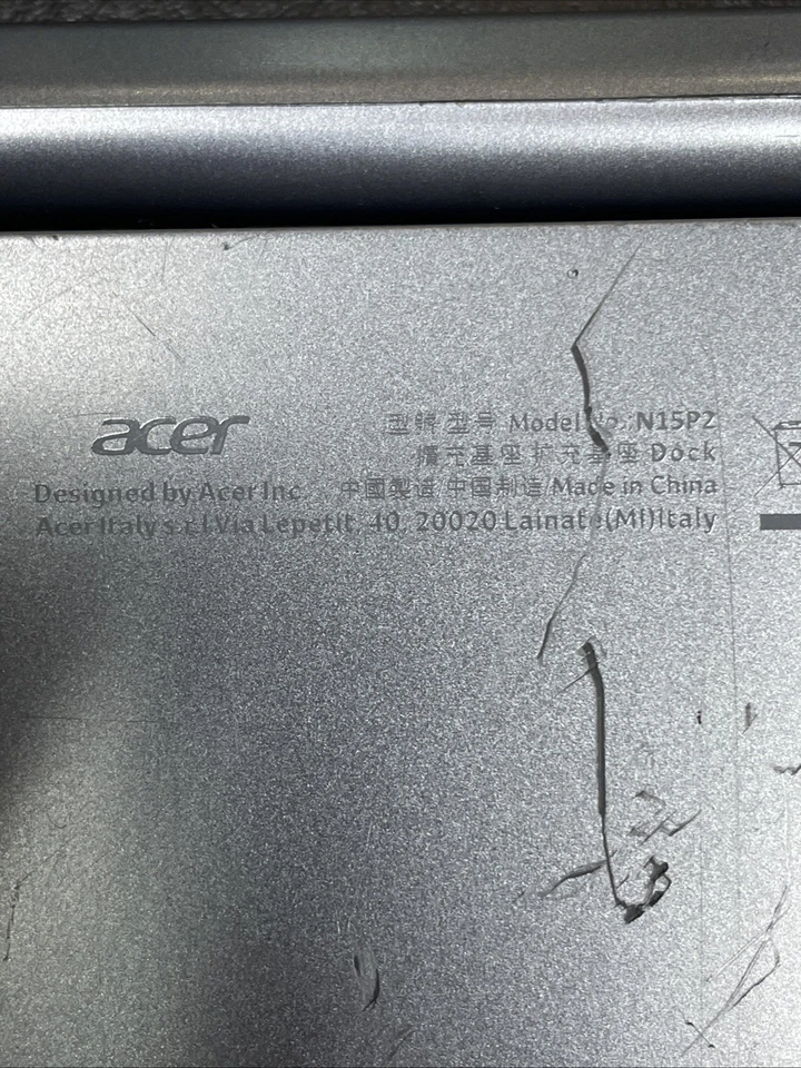 Acer N15P2 Keyboard Dock with USB Ports For Parts - Image 3 of 4