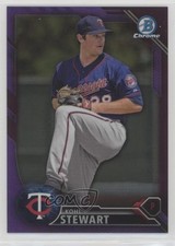 2016 Bowman Chrome Prospects Purple Refractor 107/250 Kohl Stewart #BCP237 l7u
