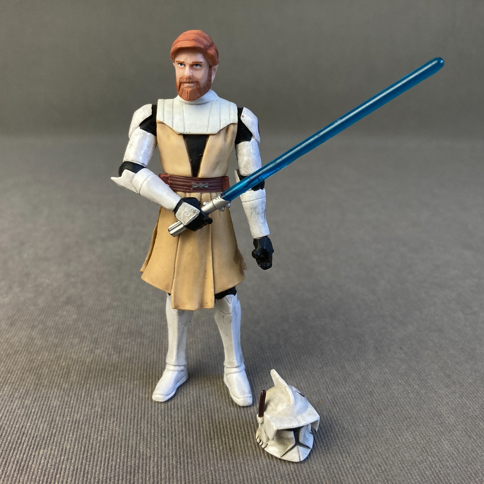 STAR WARS | Obi-Wan Kenobi (Clone Commander) | The Clone Wars 2008 | 3,75 Hasbro