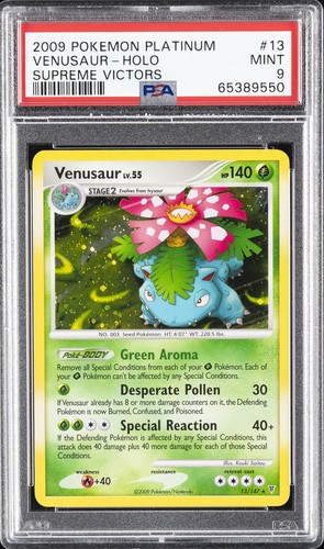 Venusaur graded PSA 9 for sale on eBay