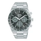 Lorus Watch RZ519AX9 Mens Solar Chronograph Grey Dial  RRP £144.99