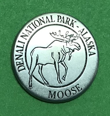 Denali National Park AK Moose and Denali Benchmark Token
