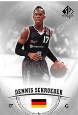 2013-14 SP Authentic #38 Dennis Schroeder RC Rookie Hawks Lakers