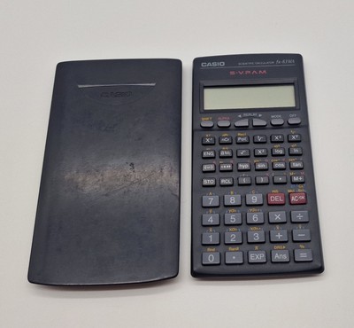 Casio Scientific Calculator FX-83WA Vintage 1980s Used UK