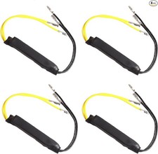 Motorcycle LED Flasher 4PCS 12V Motorbike Turn Signal Indicator Resistor Adaptor