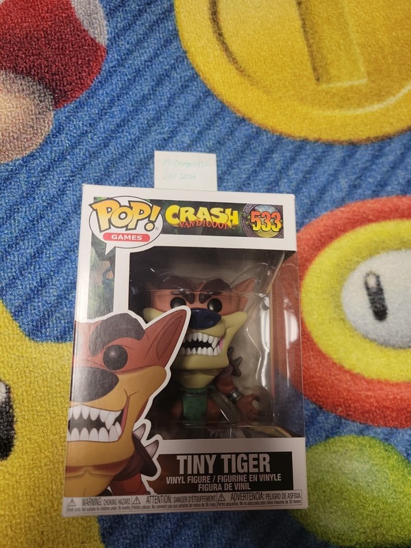 Funko Pop! Vinyl: Crash Bandicoot - Tiny Tiger #533 Save on S&H!