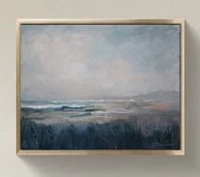 Original Impressionist Painting on 11 in x14 in Canvas - Signed by the Artist