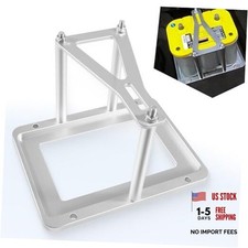 Universal Battery Tray Hold Down Trunk Relocation Box - Billet Aluminum