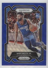 2023-24 Panini Prizm Blue Wave Prizm Mike Miles Jr #295 12n8