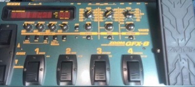 Zoom GFX-8 Multi Effects Processor Guitar Preamp Pedal #0002