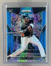 2019 PANINI PRIZM ABIATAL AVELINO BLUE MOJO /399 #231 RC ROOKIE ROOKIE