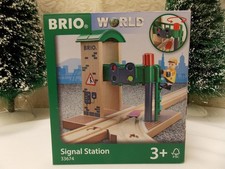 Brio World Signal Station Toy Train Accessory, 33674