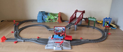 Thomas The Tank Engine Talking Thomas & Percy Zugset mit Anleitung