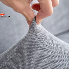 Chenille Sofa Sitz Kissenbezug Stretch Verstellbar Abnehmbar Schonbezug Sofaüberzug