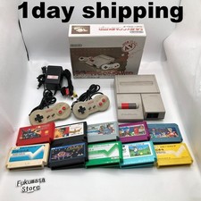 Nintendo New Famicom Console AV HVC-101 Box Bundle Games Japan NES Testé