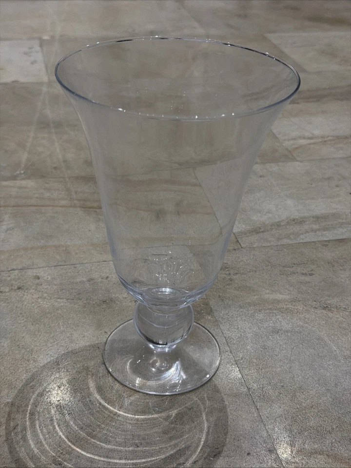 Большая прозрачная хрустальная трофейная ваза ручной работы (кольца как колокол!) - Изображение 3 из 4