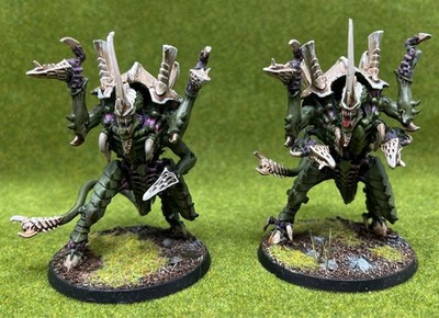 Warhammer 40k Tyranid Hive Tyrant OOP metal nicely painted Warhammer 40k Tyranid Hive Tyrant OOP metal nicely painted